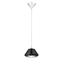 Eurofase 22970-022 - Vaso, 1Lt Pendant, Large, Chrome/Black